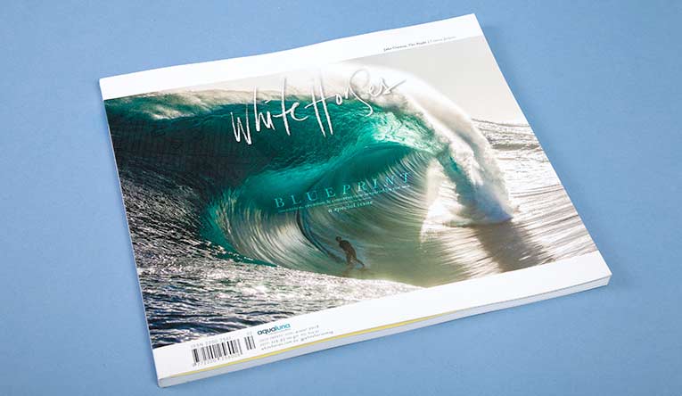 White horses magazine print